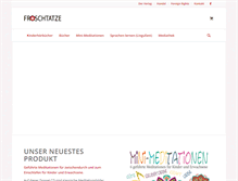 Tablet Screenshot of froschtatze.de